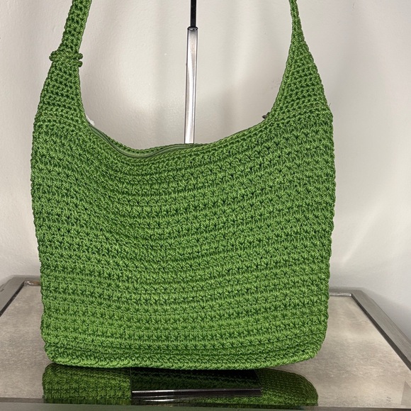 The Sak Olive Crochet Hobo Shoulder Bag NWT - Picture 3 of 11